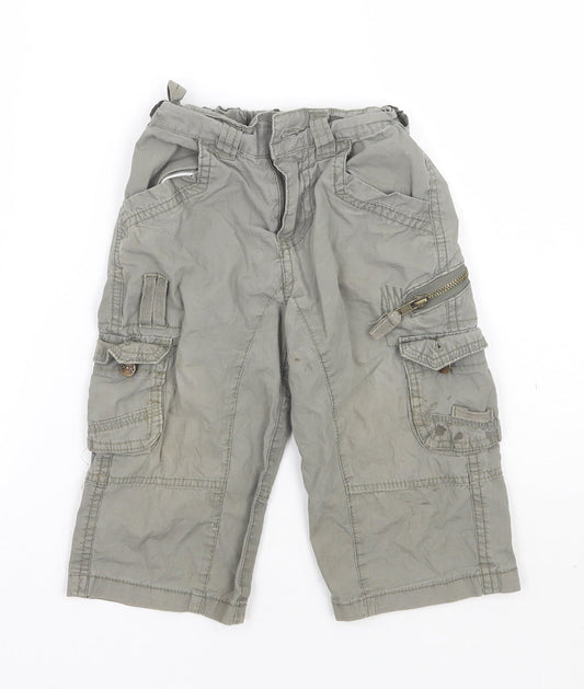 Pumpkin Patch Boys Green   Cargo Trousers Size 12-18 Months