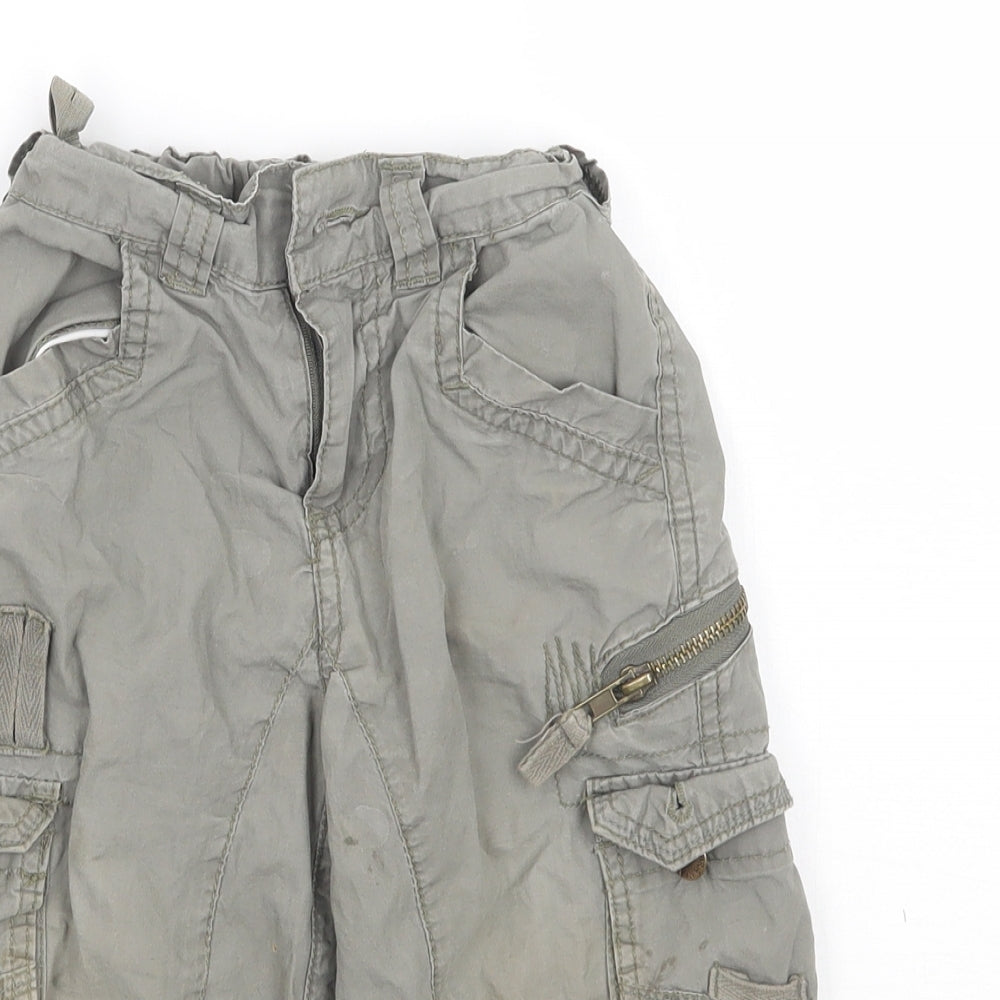 Pumpkin Patch Boys Green   Cargo Trousers Size 12-18 Months