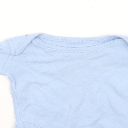 Matalan Boys Blue   Babygrow One-Piece Size 0-3 Months