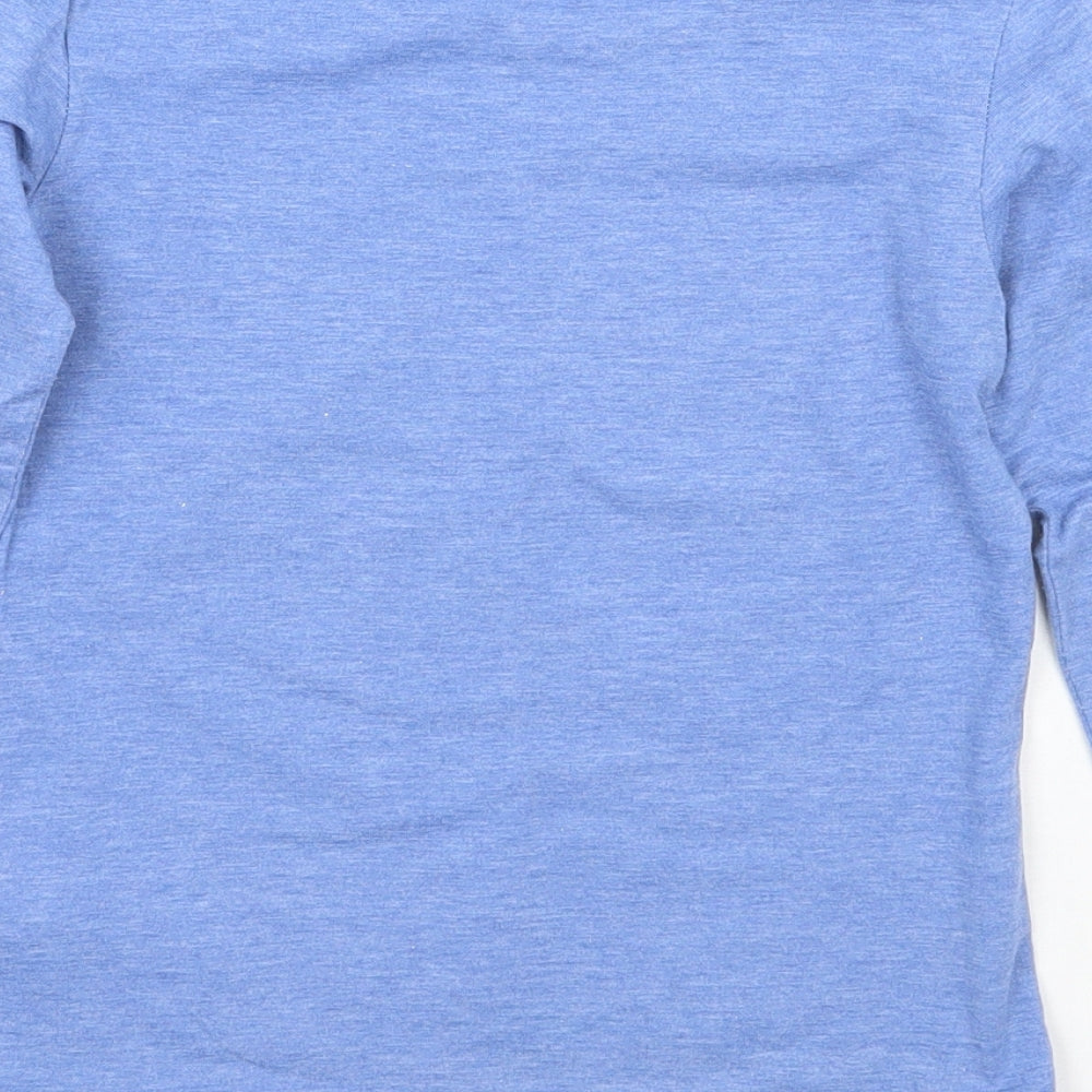 leister city Girls Blue   Basic T-Shirt Size 5-6 Years