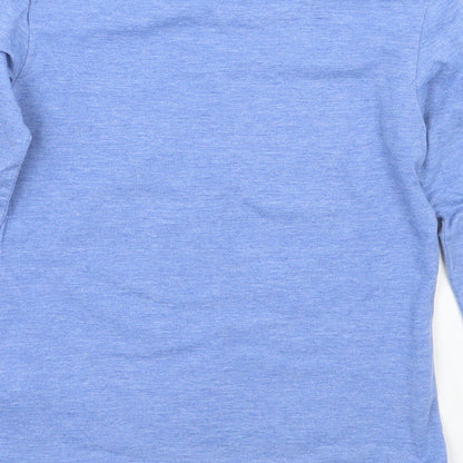 leister city Girls Blue   Basic T-Shirt Size 5-6 Years