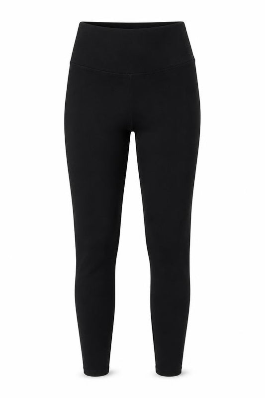 Womens UK Size 6 Preworn  Cropped Black Leggings