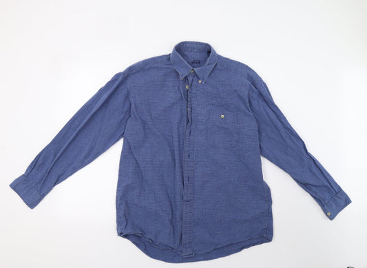 sport reed Mens Blue    Button-Up Size L