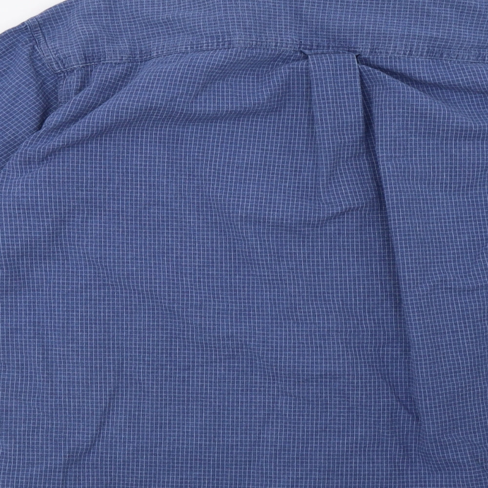 sport reed Mens Blue    Button-Up Size L