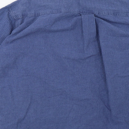 sport reed Mens Blue    Button-Up Size L