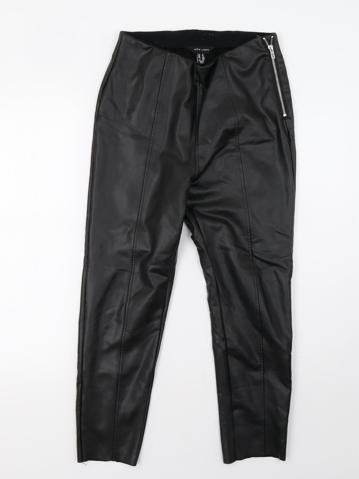 New Look Womens Black   Trousers  Size 12 L26 in