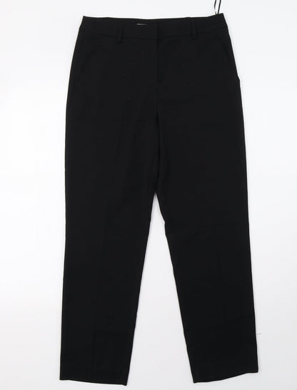 Sainsburys Womens Black   Trousers  Size 10 L30 in