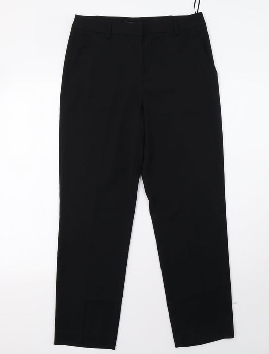 Sainsburys Womens Black   Trousers  Size 10 L30 in