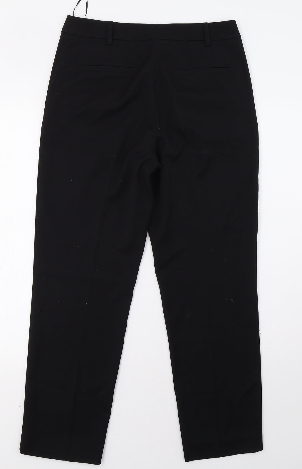 Sainsburys Womens Black   Trousers  Size 10 L30 in
