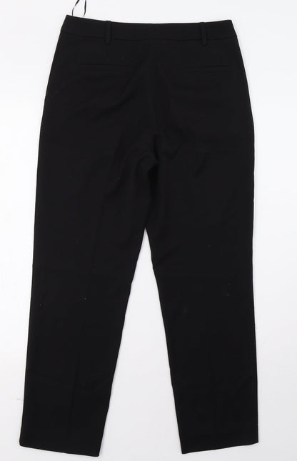 Sainsburys Womens Black   Trousers  Size 10 L30 in