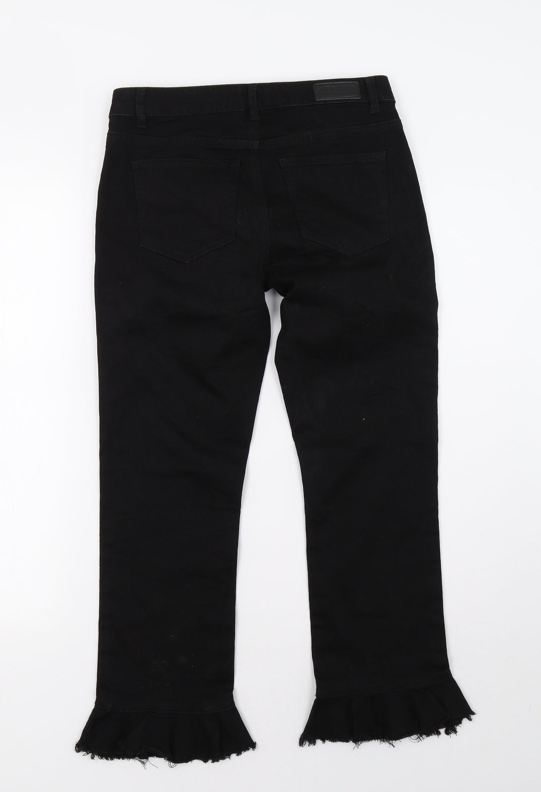 Only Womens Black  Denim Straight Jeans Size 10 L26 in