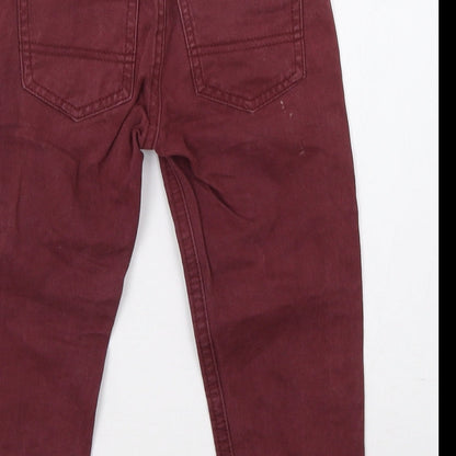 Primark Girls Purple  Denim Straight Jeans Size 3-4 Years