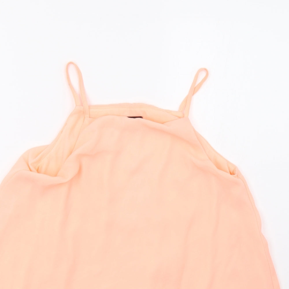 F&F Womens Pink   Basic Tank Size 8