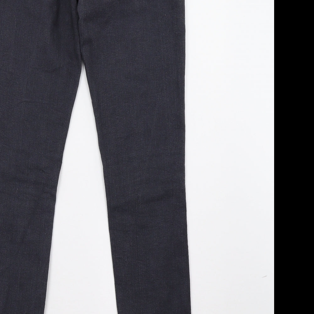 FOREVER 21 Womens Grey  Denim Straight Jeans Size 8 L28 in