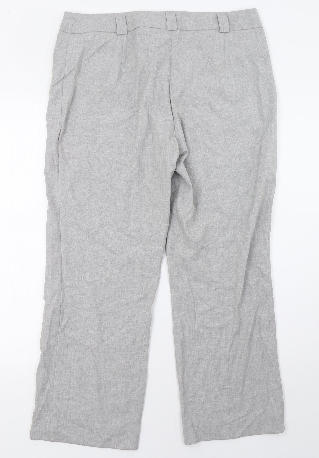 Kaleidoscope Womens Grey   Trousers  Size 14 L29 in
