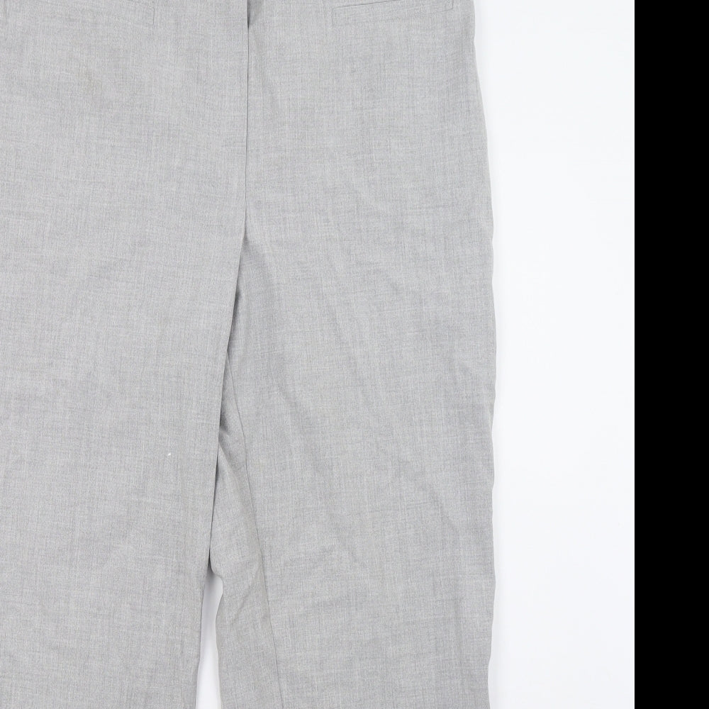 Kaleidoscope Womens Grey   Trousers  Size 14 L29 in