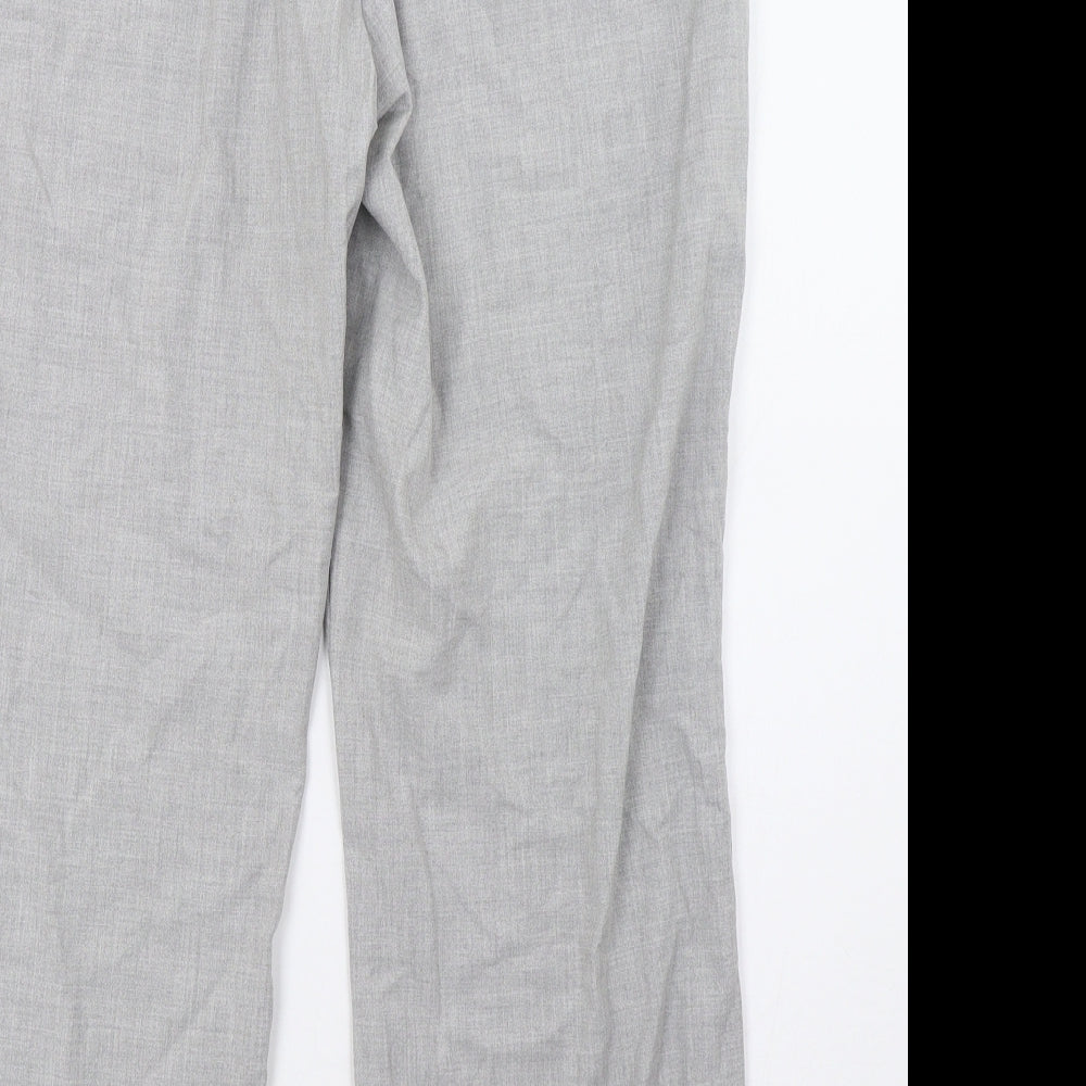 Kaleidoscope Womens Grey   Trousers  Size 14 L29 in