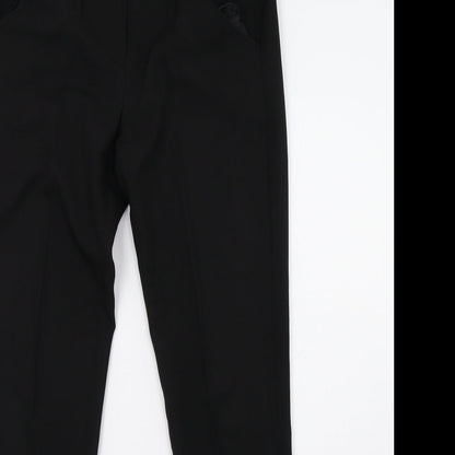 Select Womens Black   Trousers  Size 6 L30 in