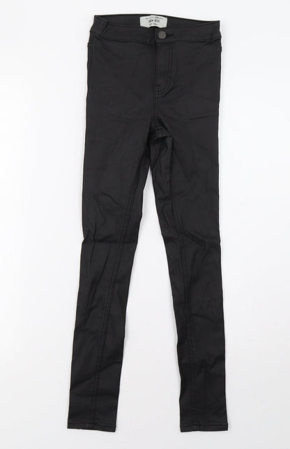 New Look Girls Black   Skinny Jeans Size 11 Years