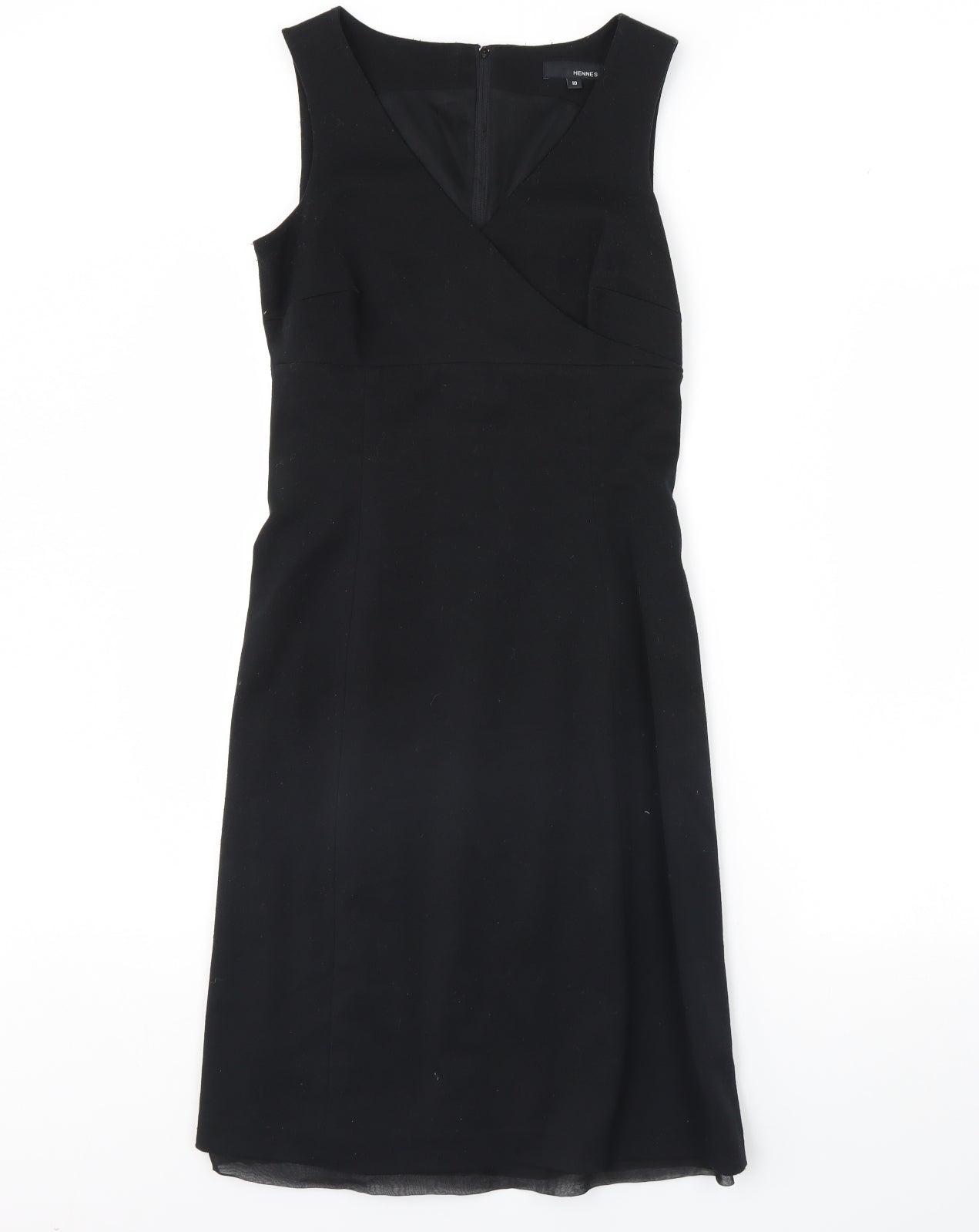 Hennes Womens Black   Pencil Dress  Size 10