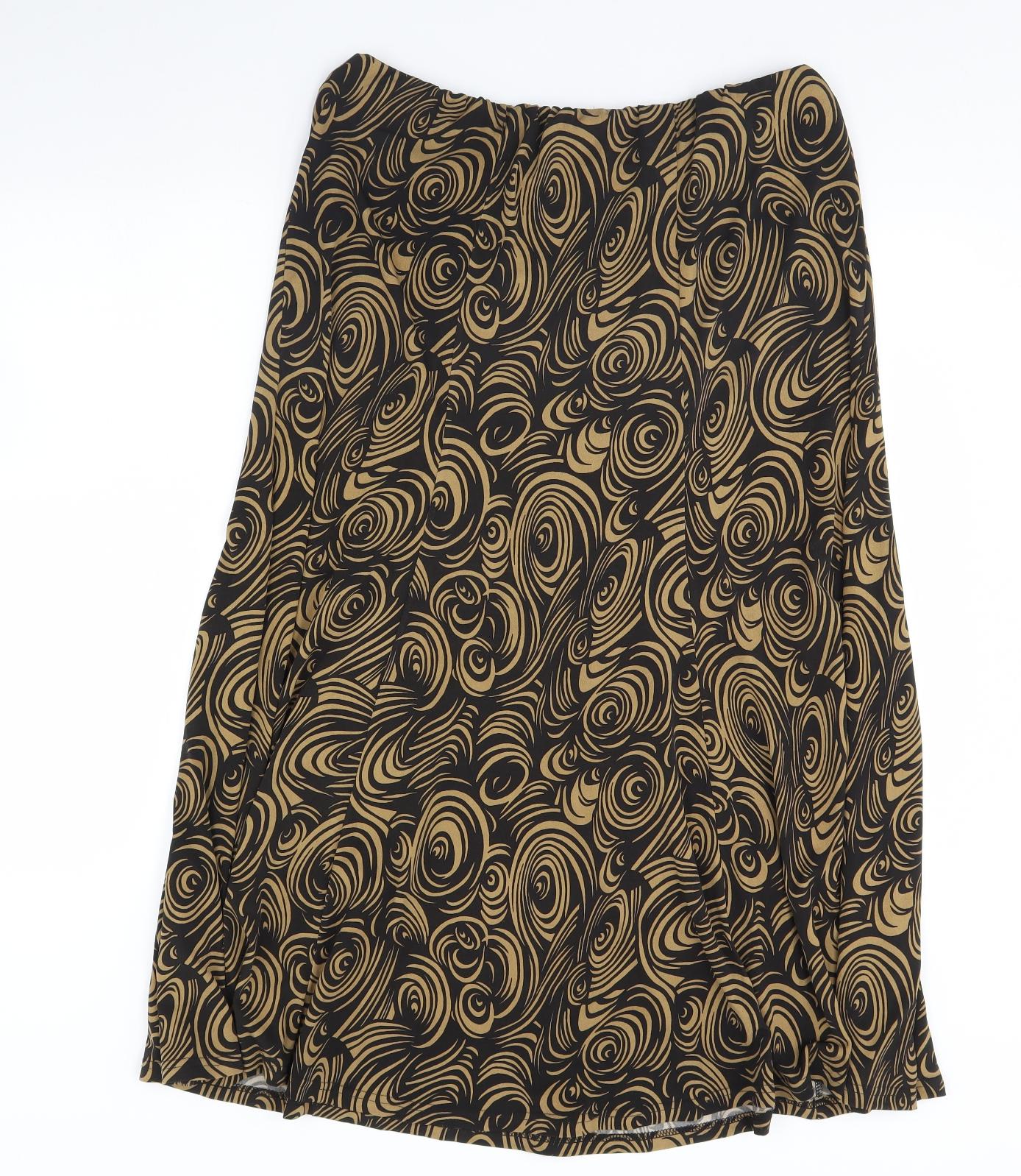 Womens UK Size 34 in Wardrobe Flare Velour Skirt