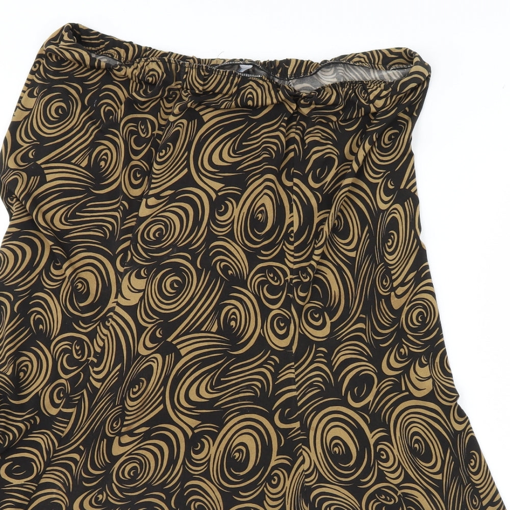 Womens UK Size 34 in Wardrobe Flare Velour Skirt