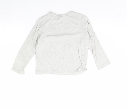 Primark Boys Grey   Basic T-Shirt Size 6 Years  - New york