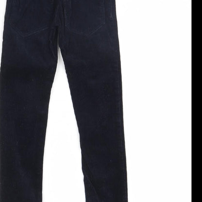 NEXT Girls Blue  Corduroy Straight Jeans Size 5 Years