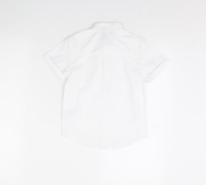 Primark Boys White   Basic Button-Up Size 5 Years
