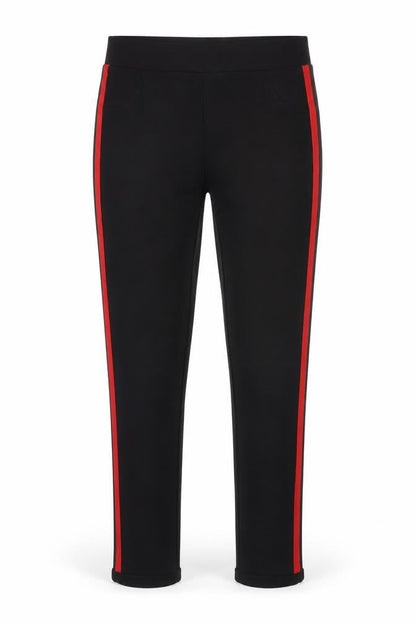europa Womens Black   Capri Leggings Size L L28 in