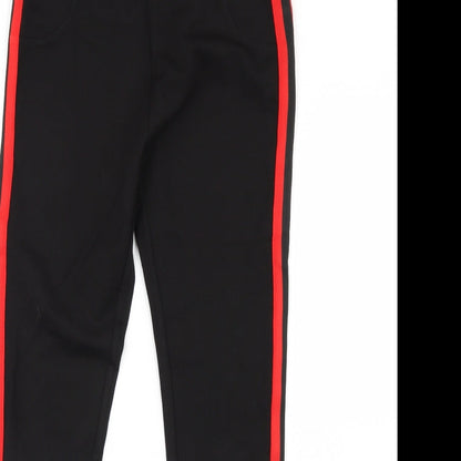 europa Womens Black   Capri Leggings Size L L28 in