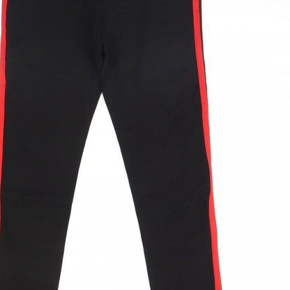 europa Womens Black   Capri Leggings Size L L28 in