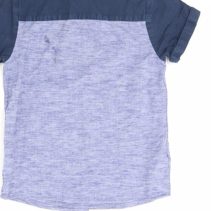 NEXT Boys Blue   Basic Button-Up Size 6 Years