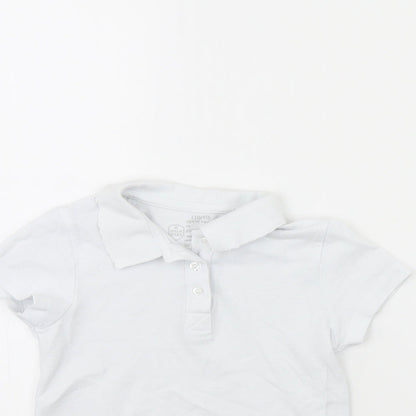 Smart start Girls White   Basic Polo Size 6 Years