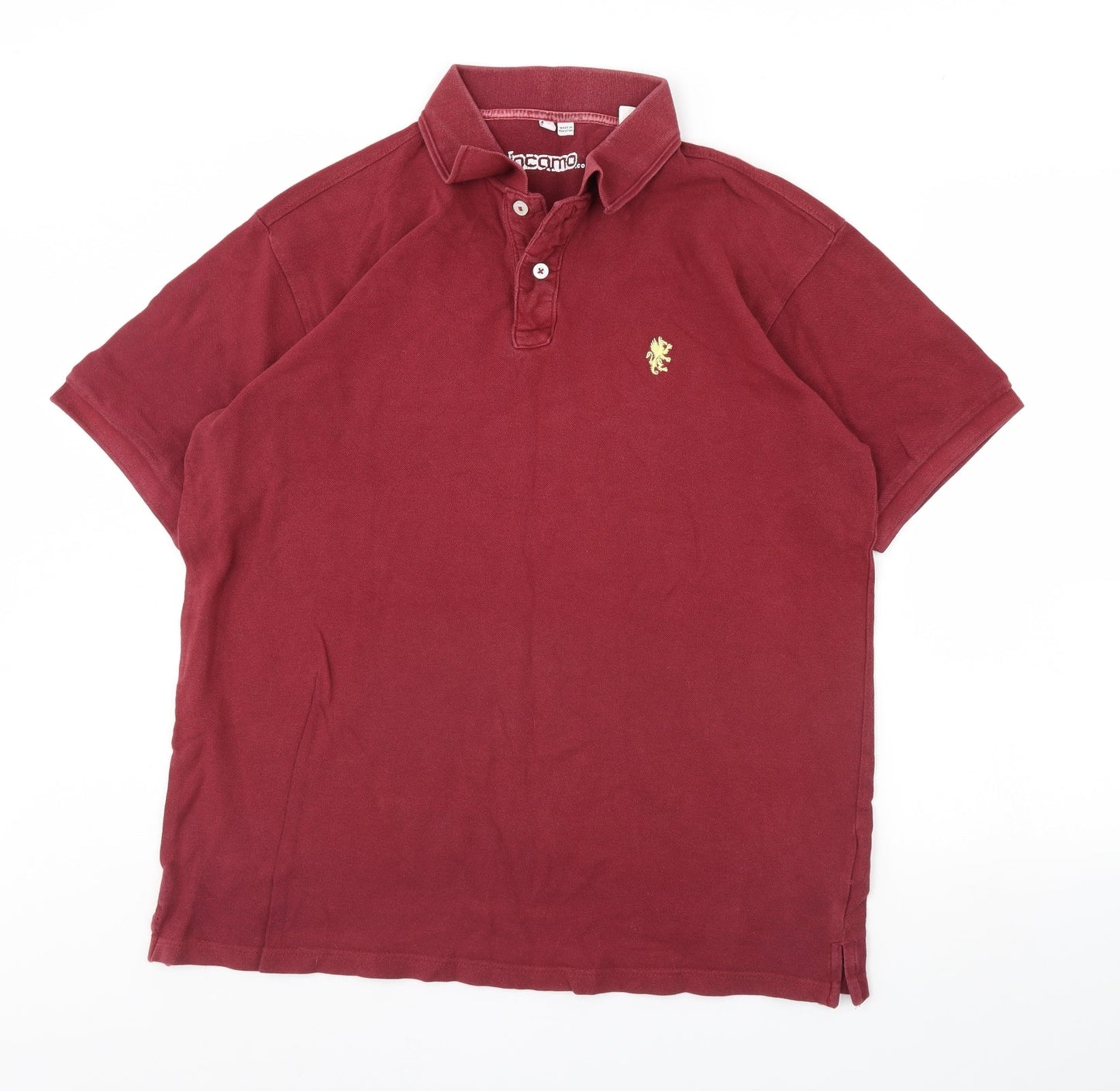 Jacamo Mens Red    Polo Size L