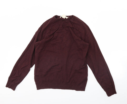 H&M Mens Brown   Pullover Jumper Size M