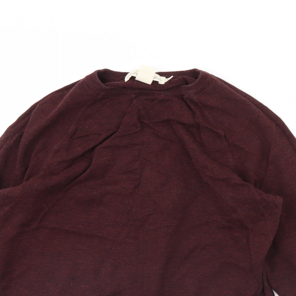 H&M Mens Brown   Pullover Jumper Size M