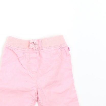 Debenhams Baby Pink   Track Pants Trousers Size 3-6 Months