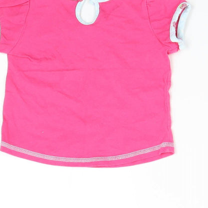 M&S Baby Pink   Basic T-Shirt Size 3-6 Months