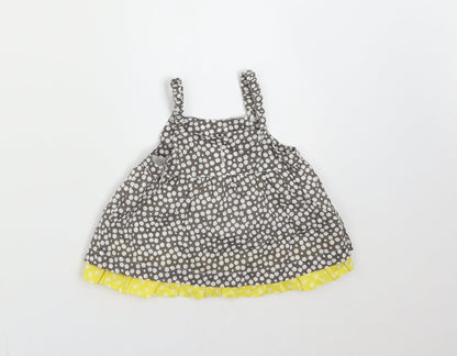 Confetti Baby Brown Polka Dot  Shift  Size 6-9 Months