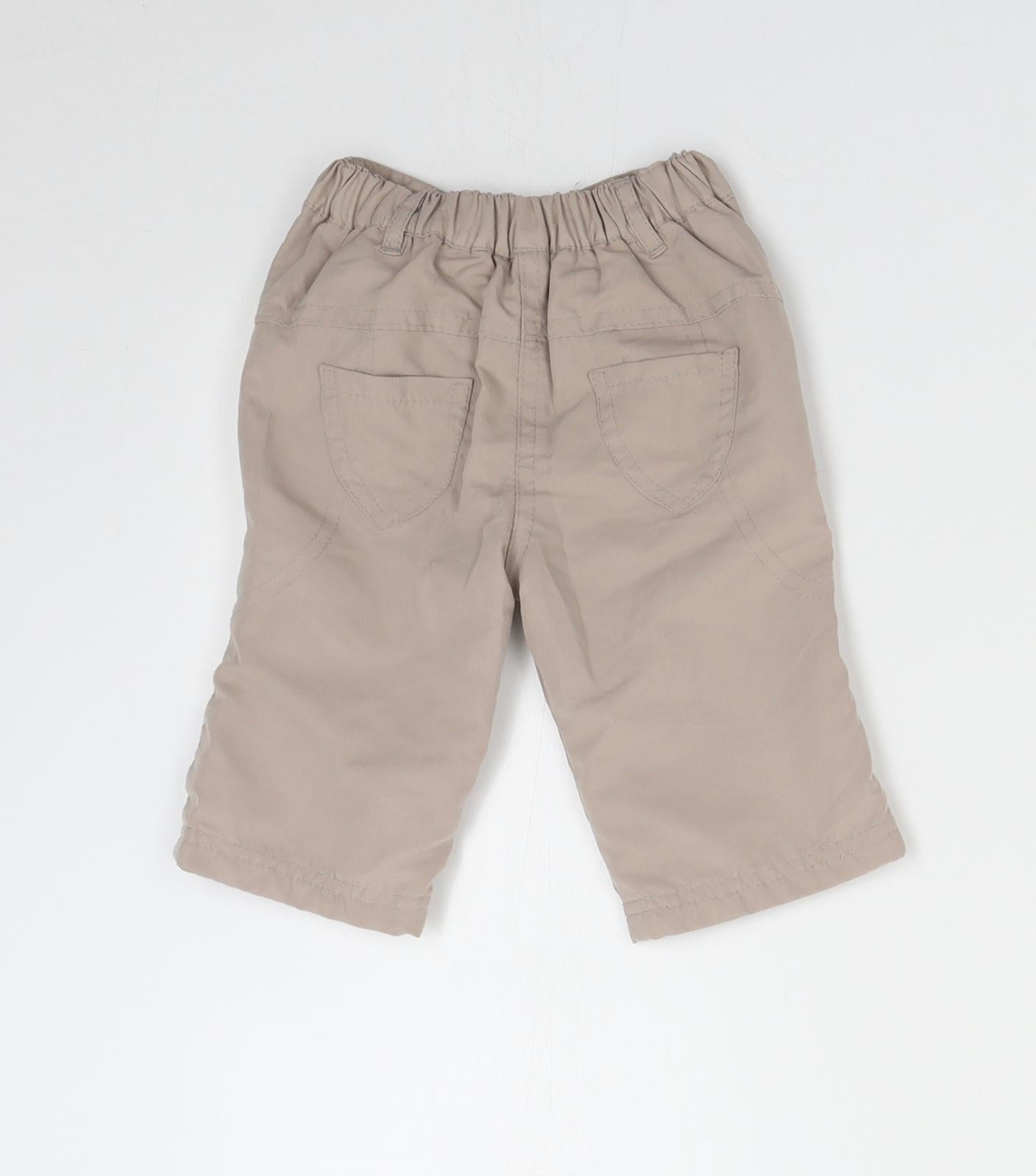 Primark Baby Beige   Track Pants Trousers Size 3-6 Months