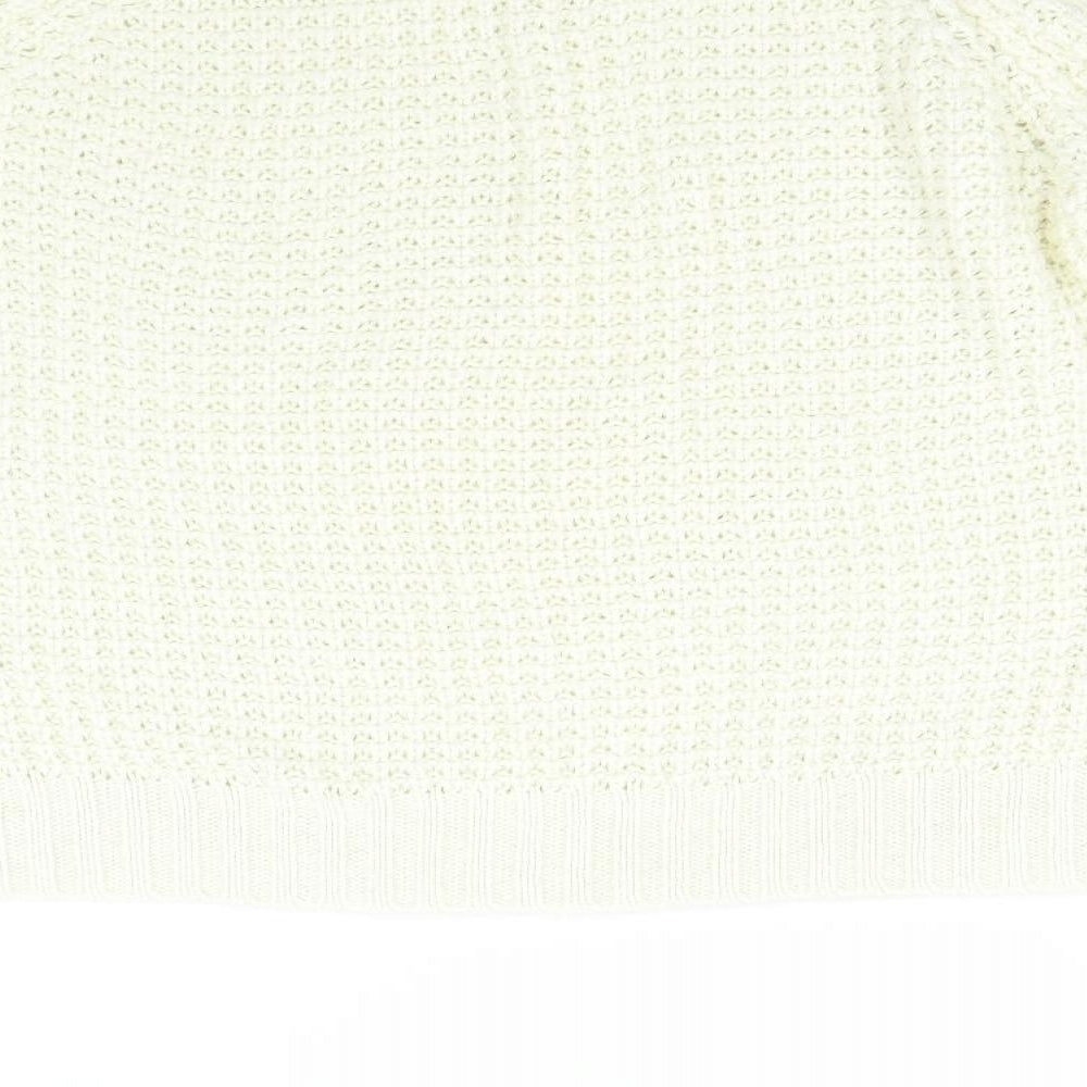 Womens UK Size 12 Peacocks Beige Pullover Jumper