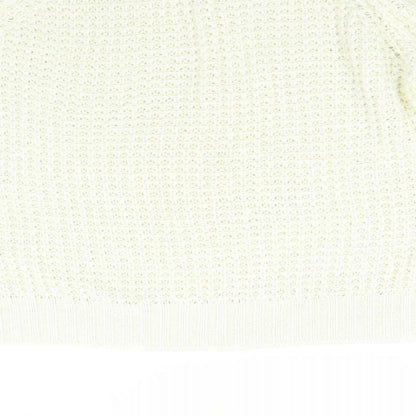 Womens UK Size 12 Peacocks Beige Pullover Jumper