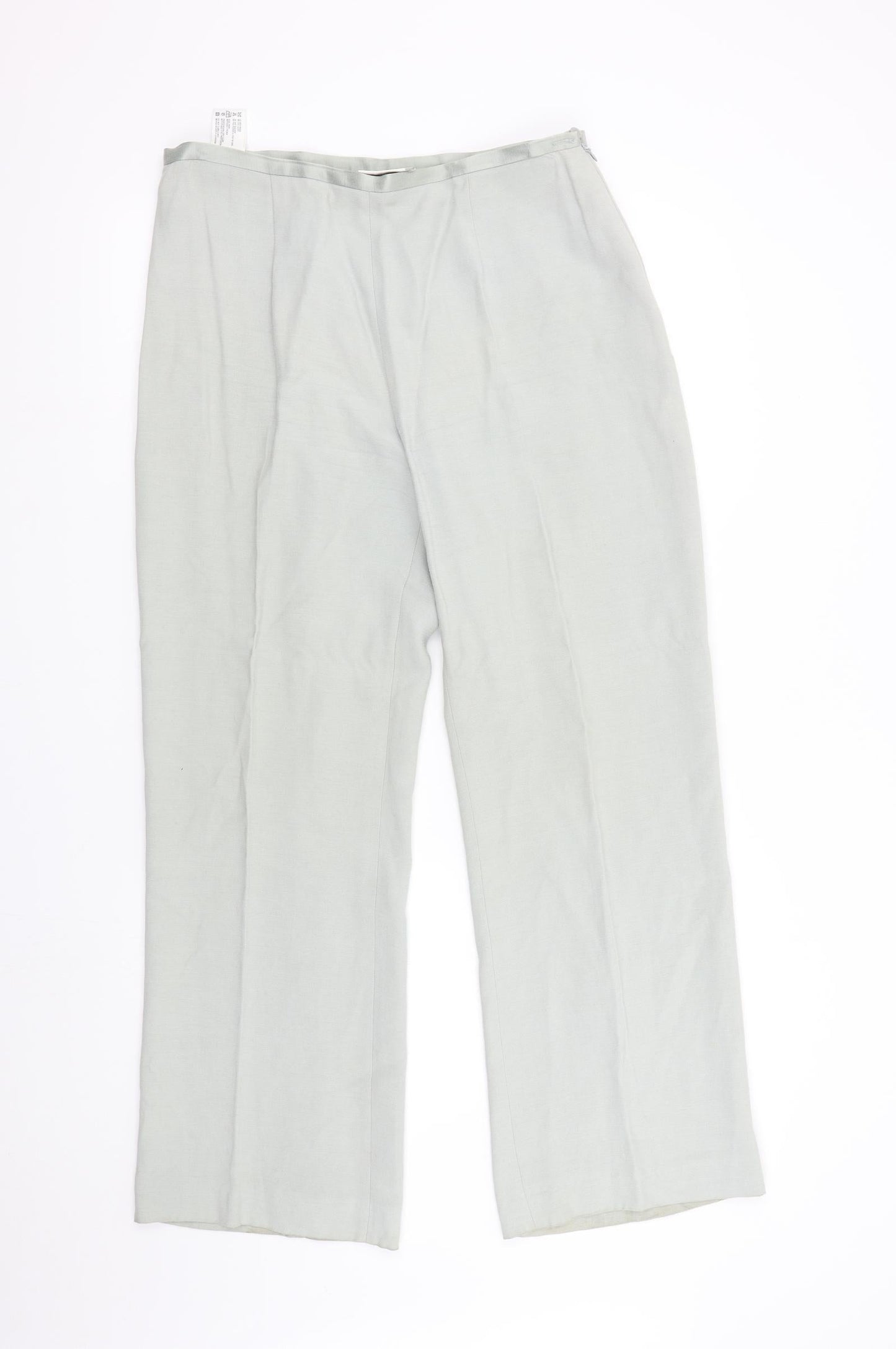 Womens UK Size 14 Country Casuals Regular Fit  Green Trousers