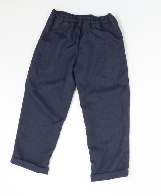 Preworn Girls Blue   Dress Pants Trousers Size 4 Years