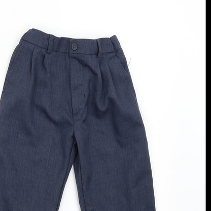 Preworn Girls Blue   Dress Pants Trousers Size 4 Years