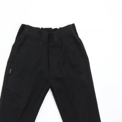 AST Boys Black   Dress Pants Trousers Size 3-4 Years - School