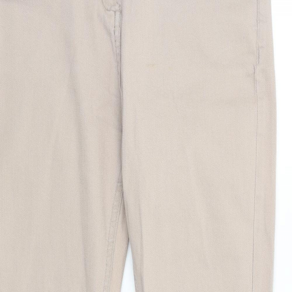 South Womens Beige   Skinny Jeans Size 10 L32 in