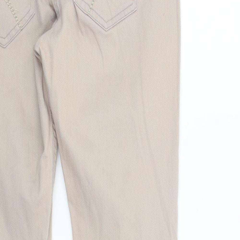 South Womens Beige   Skinny Jeans Size 10 L32 in