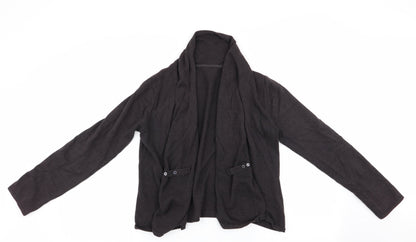 Womens UK Size  Preworn Brown Cardigan Jumper